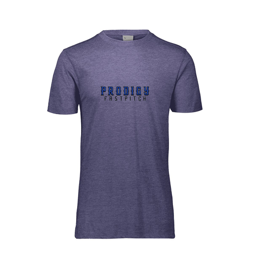 [FTSCUBNV-YS-LOGO2] Decker Youth Tri-Blend T-Shirt - Short Sleeve (Youth S, Navy, Logo 2)