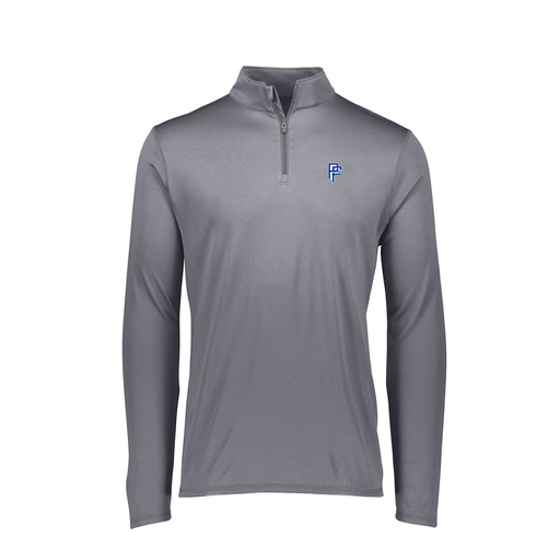 [FTLQFLGY-FAXS-LOGO3] Decker Women's Flex-Lite 1/4 Zip Shirt (Female Adult XS, Gray, Logo 3)