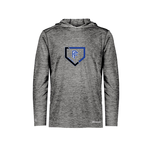 [FOLHCGBK-AS-LOGO1] Decker Men's Charge Hoodie (Adult S, Black, Logo 1)