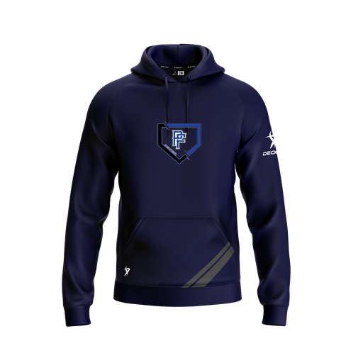 [FOLHSMNV-YXS-LOGO1] Decker Summit Hoodie (Youth XS, Navy, Logo 1)