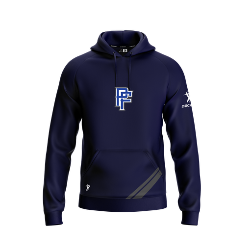 [FOLHSMNV-YXS-LOGO3] Decker Summit Hoodie (Youth XS, Navy, Logo 3)