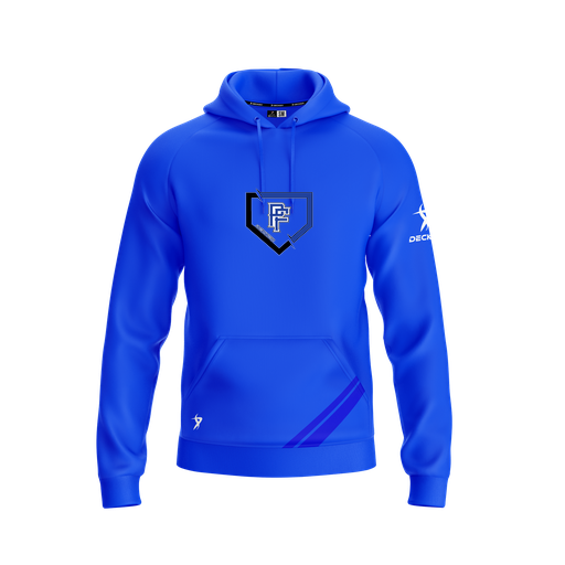 [FOLHSMRY-YXS-LOGO1] Decker Summit Hoodie (Youth XS, Royal, Logo 1)