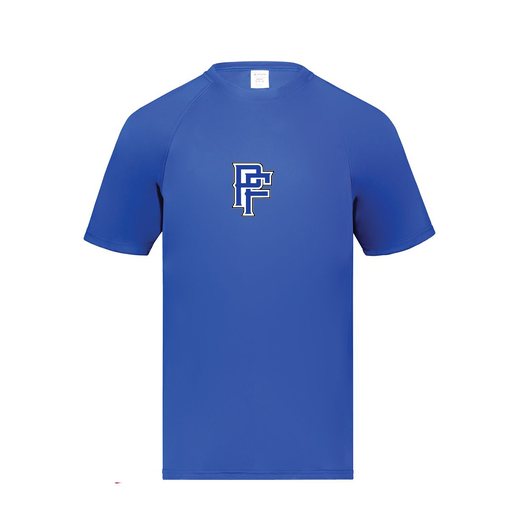 [2790.060.S-LOGO3] Men's Smooth Sport T-Shirt (Adult S, Royal, Logo 3)