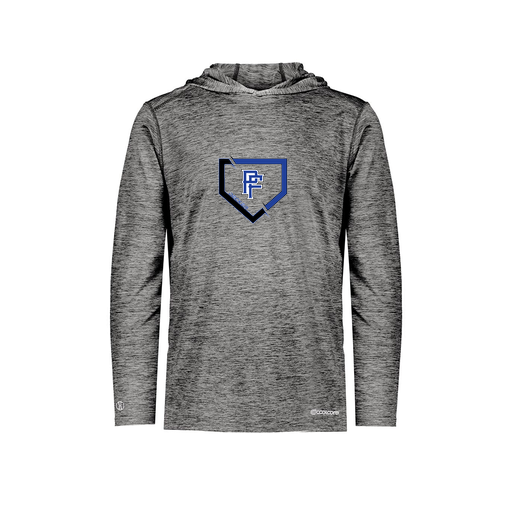 [FOLHCGBK-YS-LOGO1] Decker Youth Charge Hoodie (Youth S, Black, Logo 1)