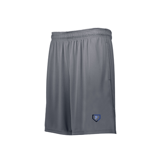 [229511.059.XS-LOGO1] Men's Swift Short (Adult XS, Gray, Logo 1)